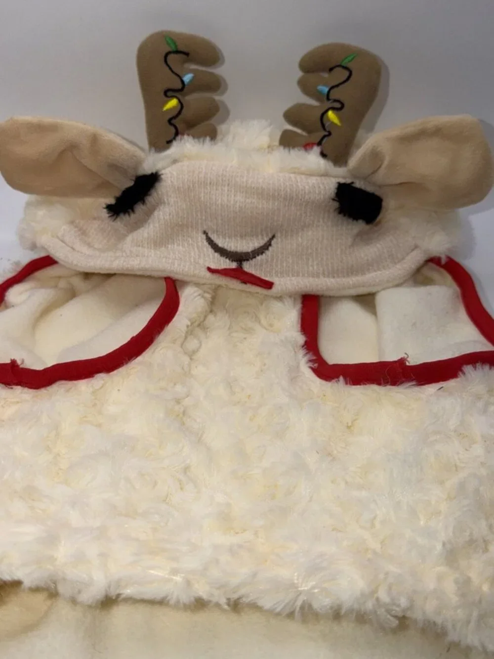Grinch & Lamb Chop Lot 2 Lg Dog Christmas Outfits! Festive Halloween